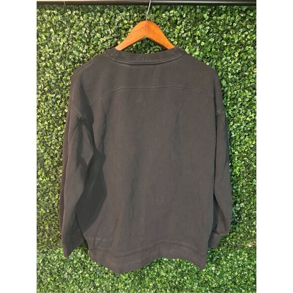 Lululemon Sweatshirt Womens Black Pullover Perfectly Oversized Pride Graphic Lar - Picture 3 of 4